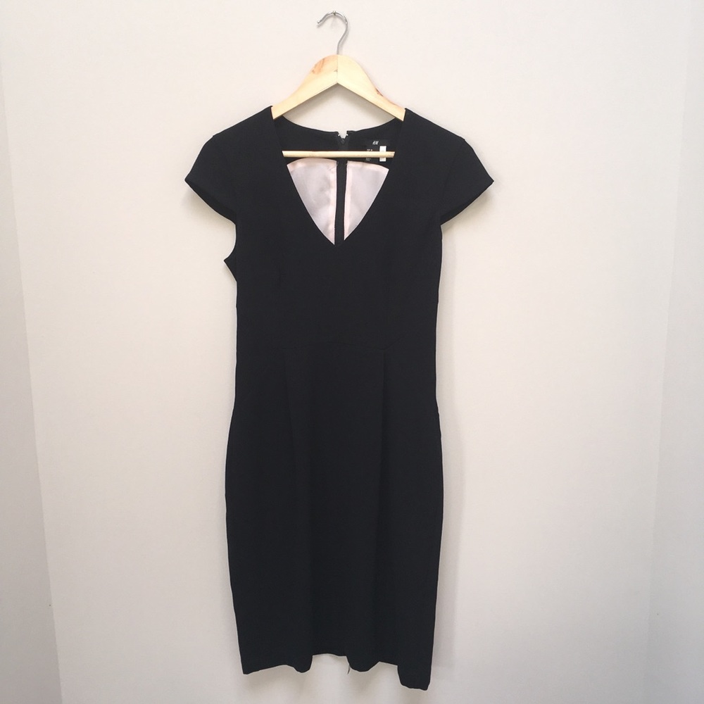 Little black dress.